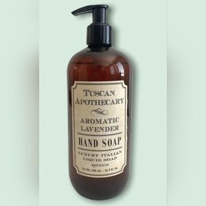 HOPIFICIO Tuscan Apothecary Luxury Country Rose Liquid Hand Soap